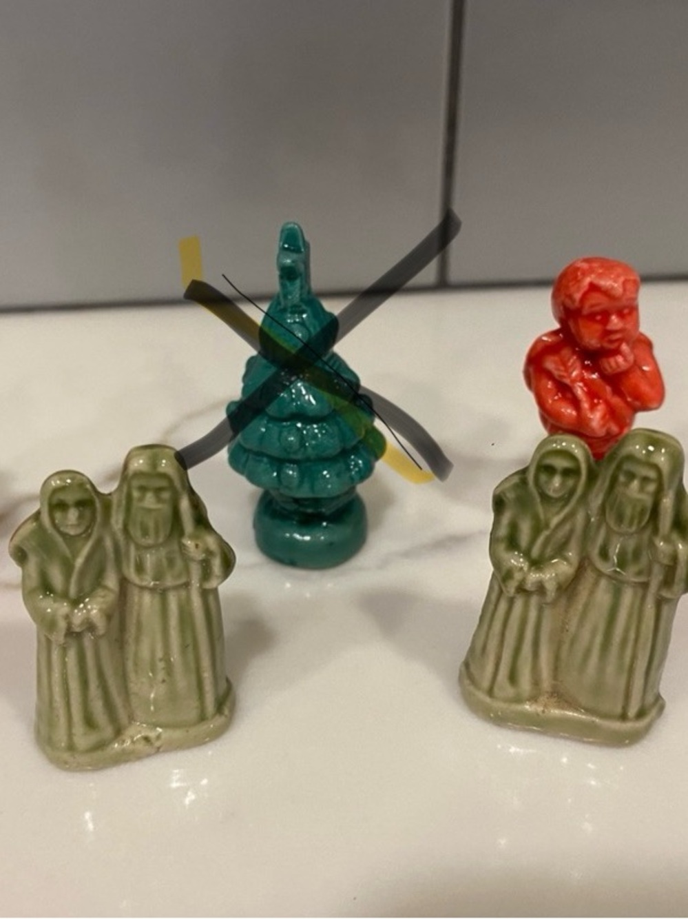 Wade of England tea figurine